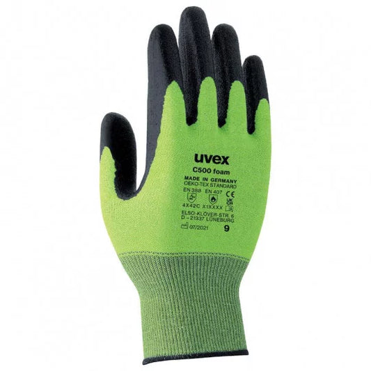 Uvex C500 foam cut protection glove