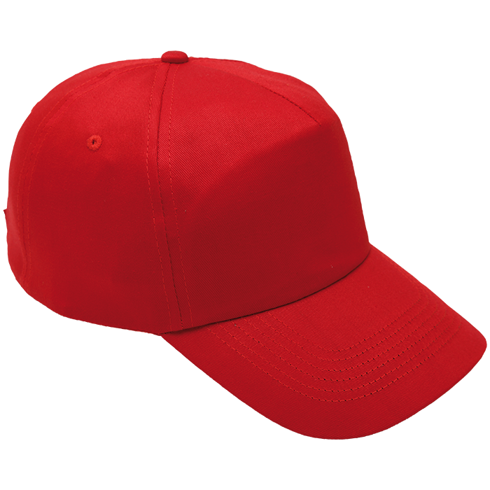 Barron 5 Panel Cotton with Hard Front Cap