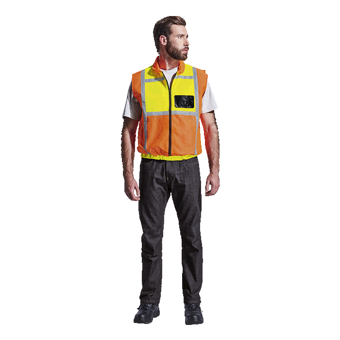 Barron Contract Sleeveless Reflective Vest