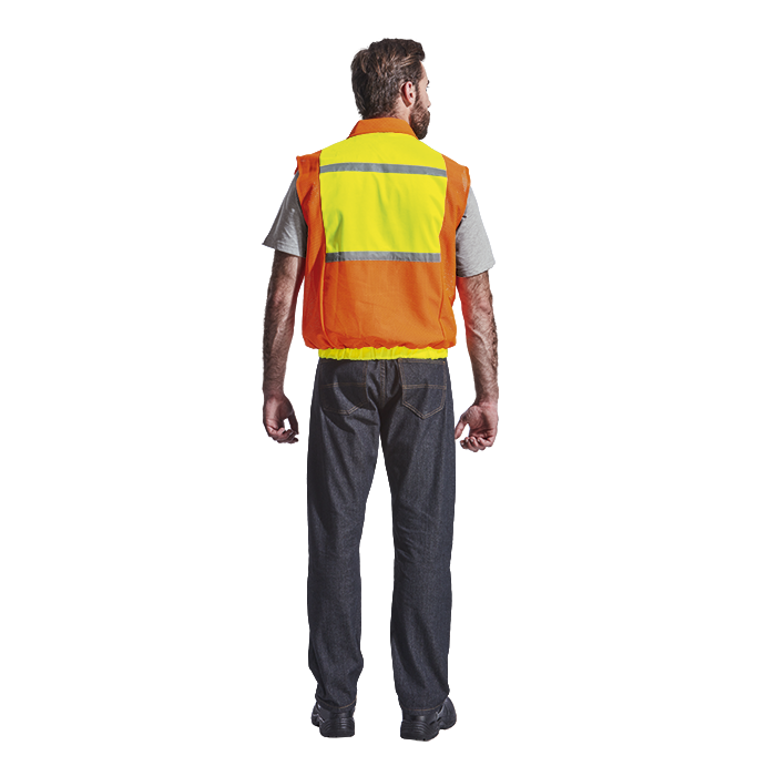 Barron Contract Sleeveless Reflective Vest