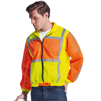 Barron Contract Long Sleeve Reflective Vest
