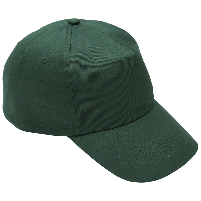 Barron 5 Panel Cotton with Hard Front Cap