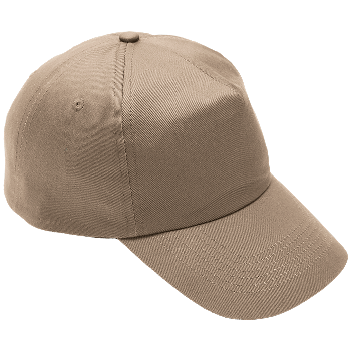 Barron 5 Panel Cotton with Hard Front Cap