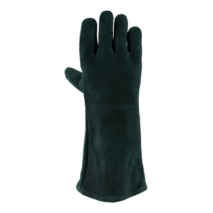 Green Lined Welders Elbow Gloves (12 Gloves)