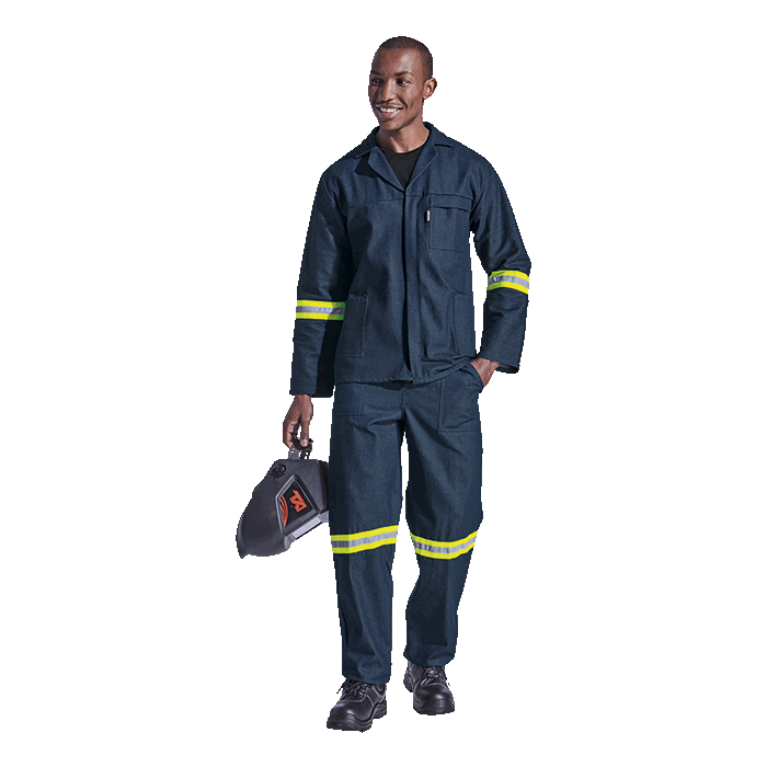 Barron Budget 100% Cotton Conti Suit with Reflective